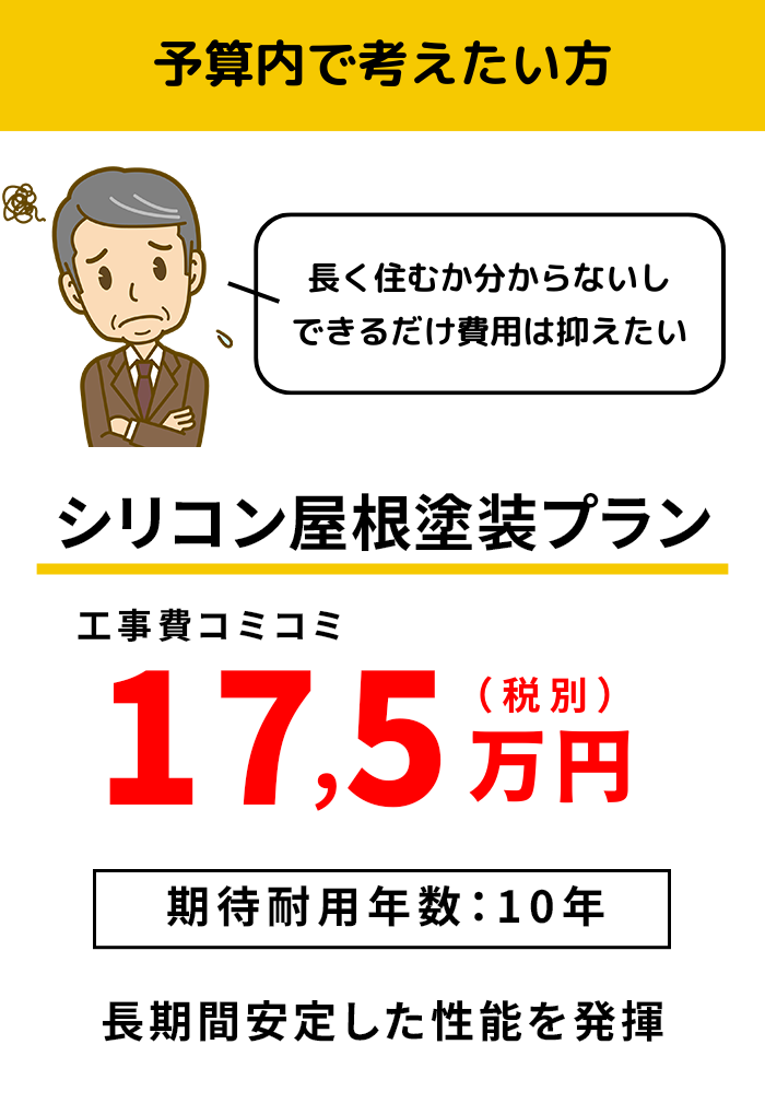 予算内で考えたい方