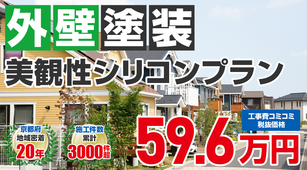 フッ素塗装プラン塗装 596000万円