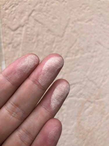 チョーキングテストと防水テスト　l　 京都市　外壁塗装　屋根塗装　雨漏り　専門店　塗り達