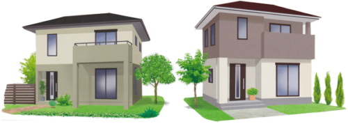 外壁塗装ツートーンカラー　I　京都市　外壁塗装・屋根塗装・雨漏り専門店　塗り達