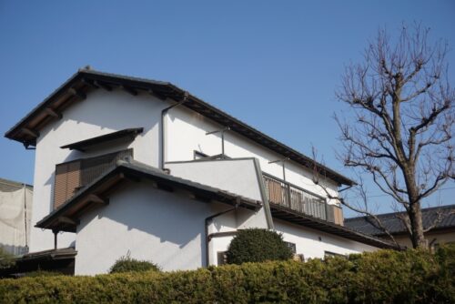 下屋　屋根　屋根塗装　京都