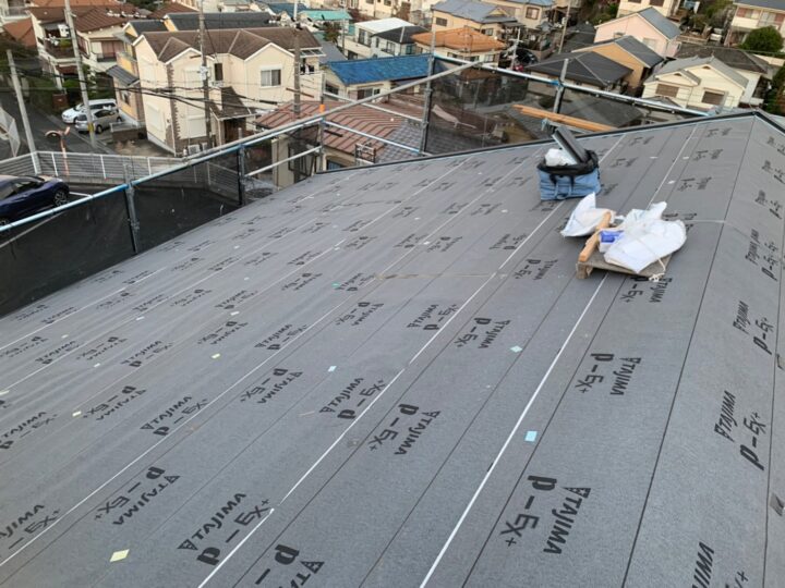 屋根　防水シート