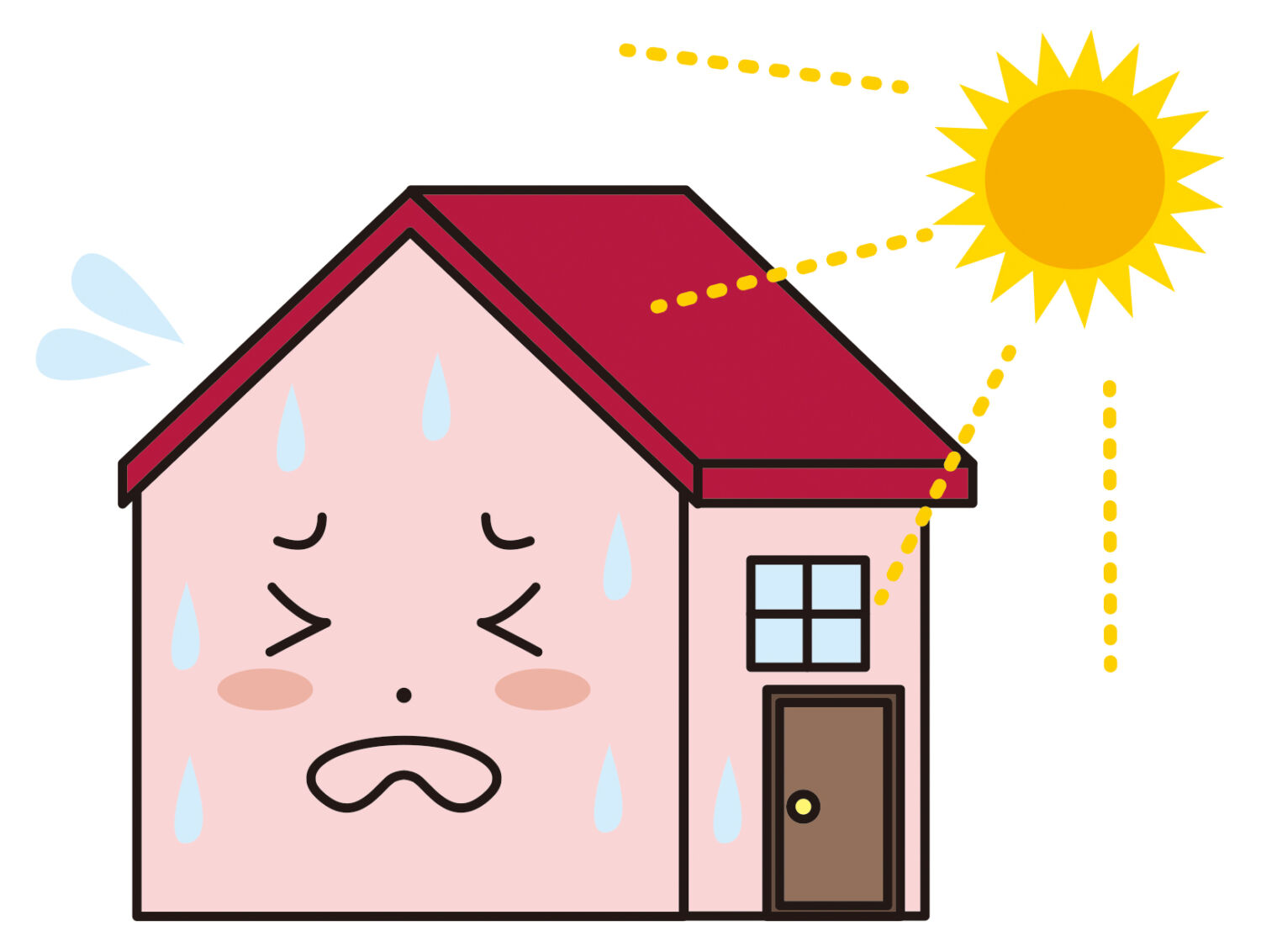 外壁塗装は遮熱塗料がおすすめ！夏を乗り切るための快適リフォームとは l塗り達｜職人ブログ｜京都・滋賀の外壁塗装・屋根塗装・雨漏りなら塗り達へ