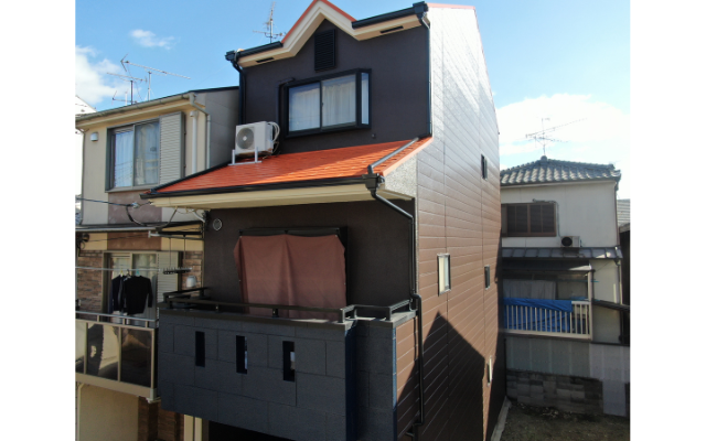 宇治市にて　外壁・屋根・付帯部の塗装・防水の工事をさせていただきました！