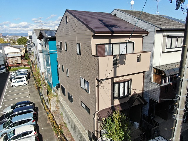 京都市にお住いのN様邸の外壁塗装とスーパーガルテクトでカバー工法を行いました！