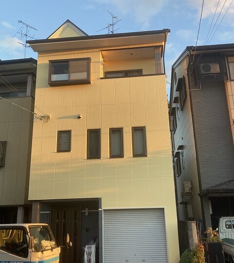 京都府宇治市にて外壁塗装・屋根塗装・防水工事を実施させていただきました！