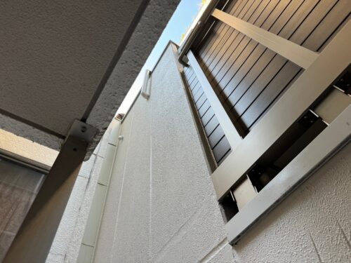 京都市下京区にて外壁1面　シール工事・塗装工事させていただきました！