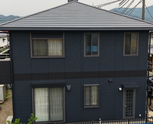滋賀県大津市にて外壁塗装・屋根工事をさせて頂きました。