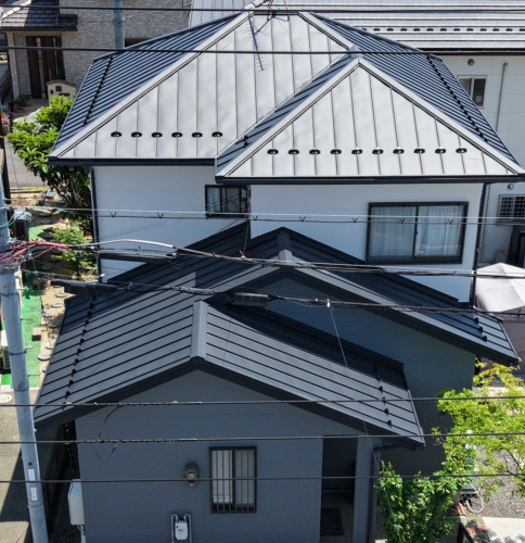 滋賀県草津市にて外壁塗装・屋根工事をさせて頂きました。