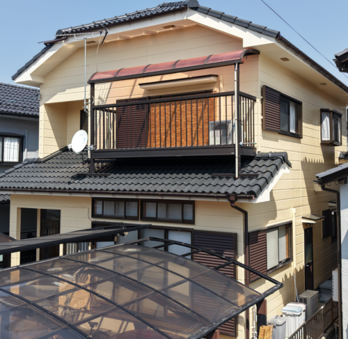 滋賀県草津市にて外壁塗装・屋根塗装をさせて頂きました。