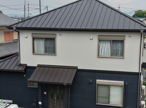 滋賀県草津市にて外壁塗装・屋根塗装をさせて頂きました。