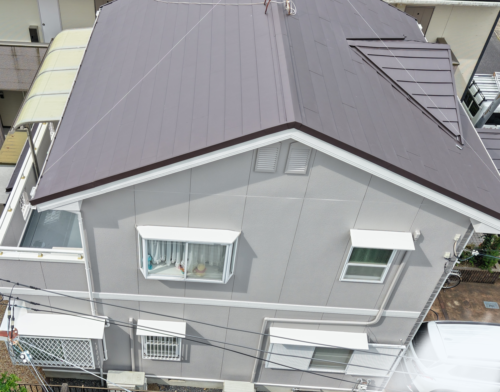 滋賀県草津市にて外壁塗装・屋根工事・防水工事をさせて頂きました。