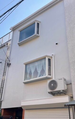 京都府長岡京市にて　庇(ひさし)からの雨漏りがあり相談いただきました
