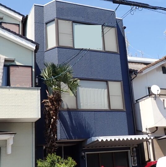 京都市左京区にて外壁塗装・付帯部、シール工事を施工させて頂きました！