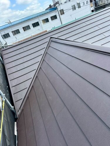 京都市伏見区にて外壁塗装・付帯部、屋根のカバー工法を施工いたしました！