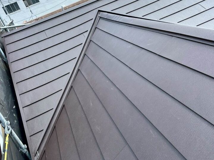 京都市伏見区にて外壁塗装・付帯部、屋根のカバー工法を施工いたしました！