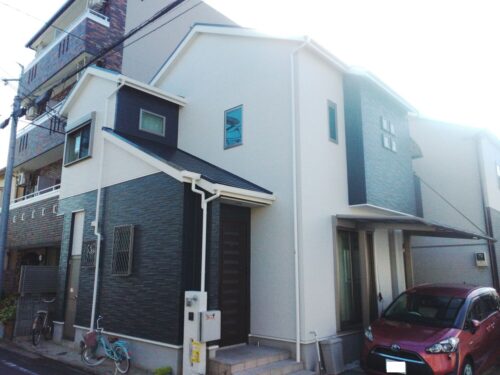 京都市伏見区にて外壁・屋根塗装、付帯部等施工させていただきました！