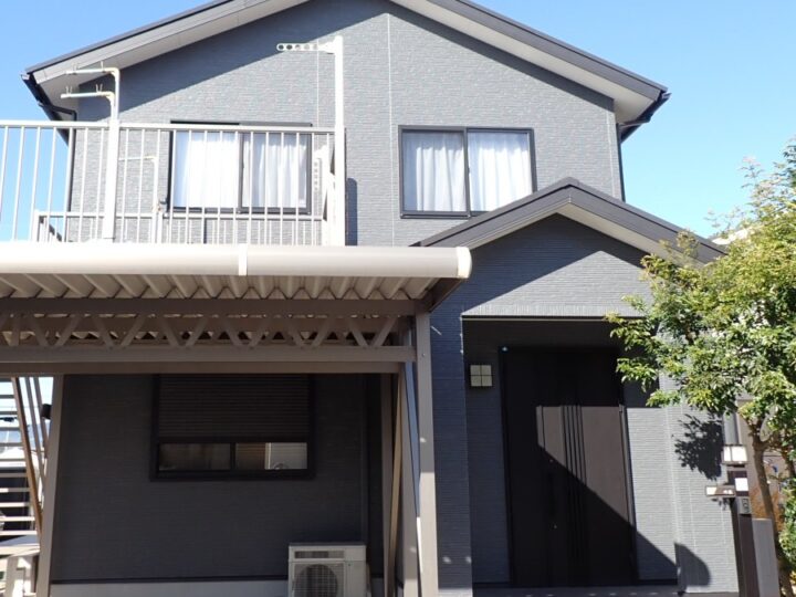 滋賀県草津市にて外壁塗装・屋根塗装をさせて頂きました。　