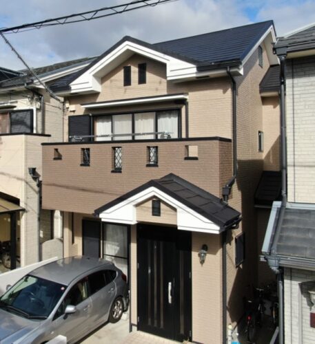 京都府長岡京市にて　塗り達の仕上がりの良さや評判を聞いてご依頼いただきました