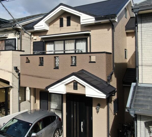 京都府長岡京市にて　塗り達の仕上がりの良さや評判を聞いてご依頼いただきました