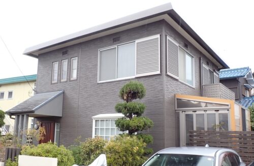 京都府宇治市にて　外壁のカバー工法工事をお任せいただきました