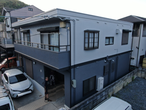 京都市乙訓郡大山崎町にて　色あせや劣化が気になりご相談いただきました