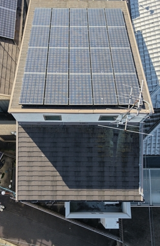 屋根 カバー工法工事 施工前