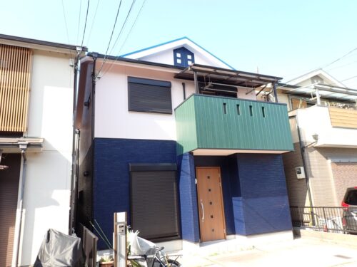 京都市伏見区にて　外壁・屋根塗装させていただきました！