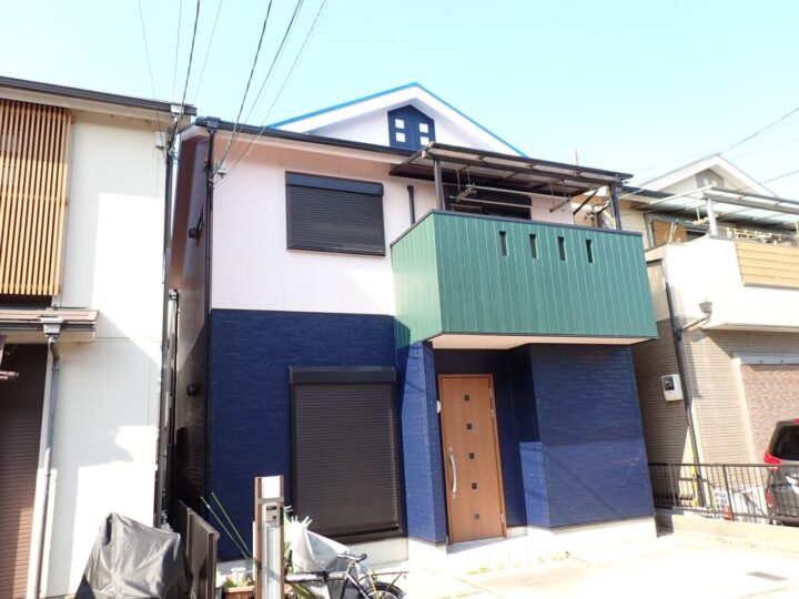京都市伏見区にて　外壁・屋根塗装させていただきました！