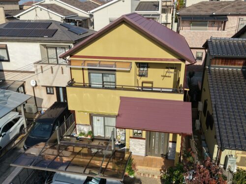 京都府宇治市にて　雨漏りをきっかけに屋根の葺き替え工事をお任せいただきました